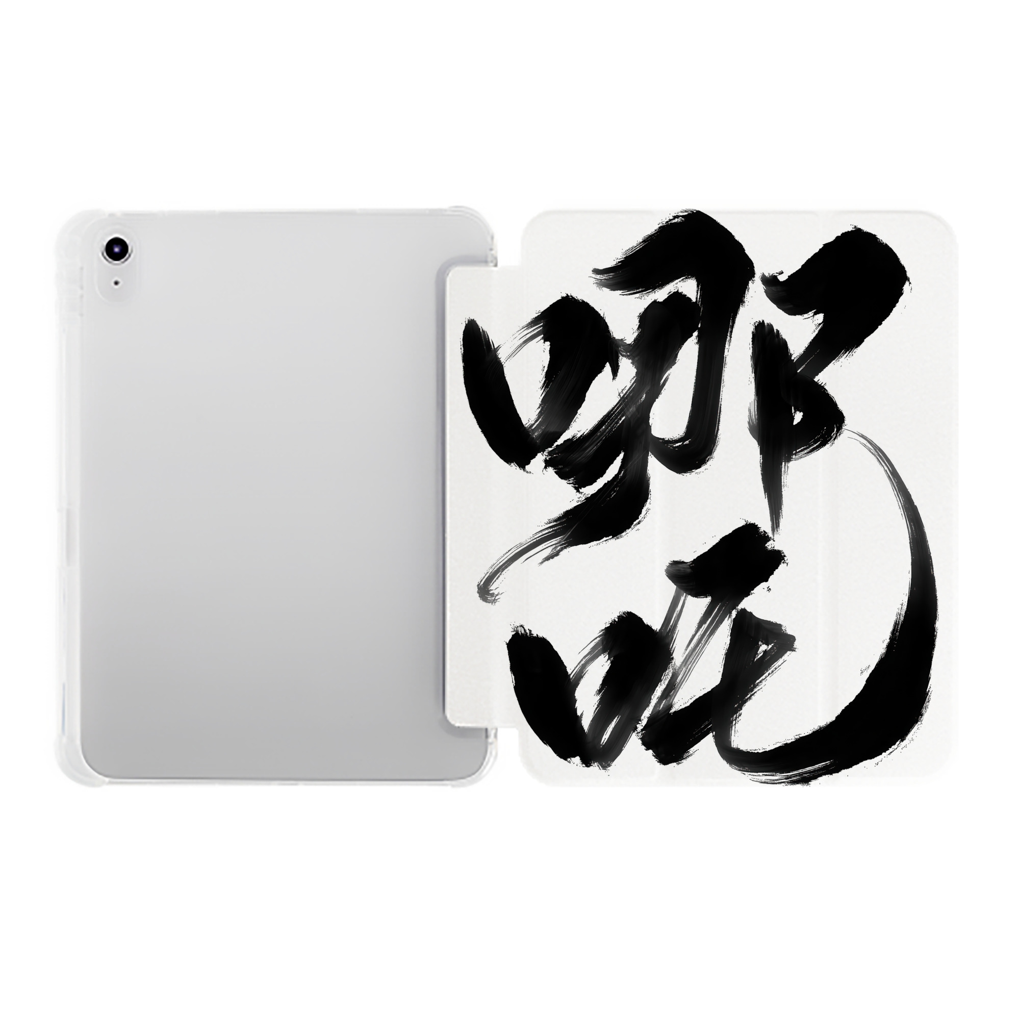 （画像用） Ne Zha 2 ナタ 魔童の大暴れ IPad ケース ペン収納付き 三つ折りスタンド PUレザー×シリコン 対応機種9.5/10.5/10.9インチ